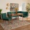 Baxton Studio 47.25 W, 27.75 H, Fabric "100% Polyester", Plywood, MDF, LVL, Foam, Rubber Wood 214-11962-11961-9305-ZORO - alternate 1